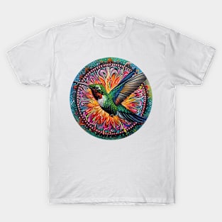 Mandala - Hummingbird T-Shirt